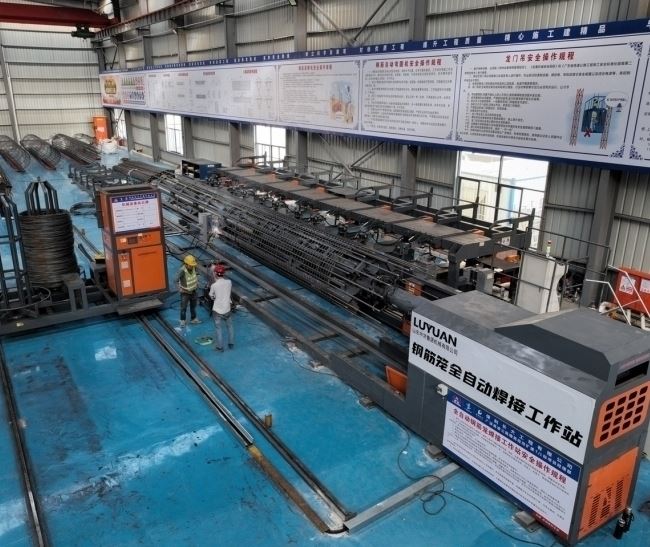 Auto Steel Bar Cage Forming Workstation best